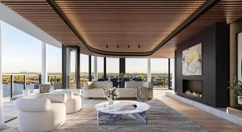 Apartment Riverfront Luxe 2Bed Pool Parking Brisbane